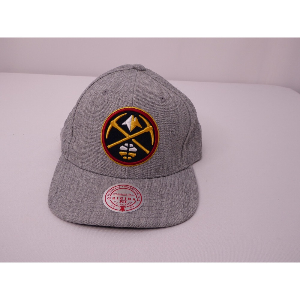 NWT Mitchell‎ & Ness NBA Denver Nuggets Snapback Basketball Hat Cap